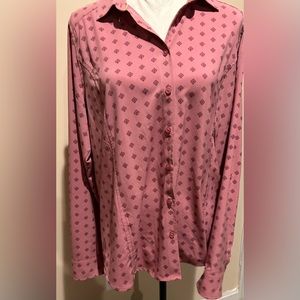 Orvis Pack n Go Longsleeve Button down travel shirt blouse L NWT